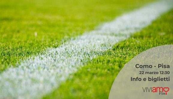Partita di Calcio tra Como e Pisa 22 marzo 2026